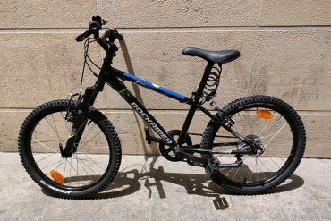 The photos of kids bike beginner (6-8 years old)