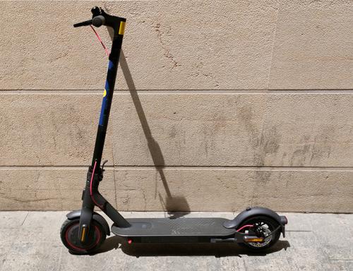 The photos of the electric scooter rental