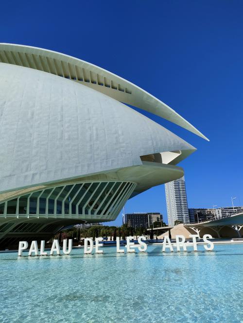 Los fotos de gran tour en bicicleta por la ciudad de valencia