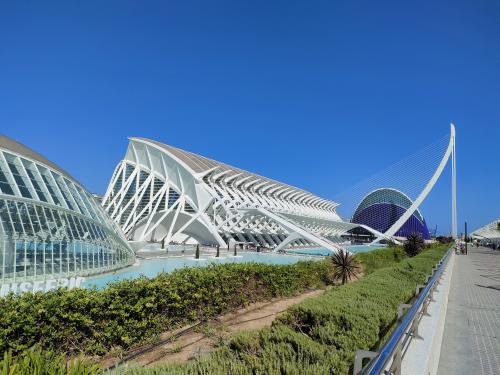 The photos of city of arts and sciences tour with sky bike rent & tours