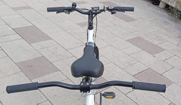 The photos of tandem bike