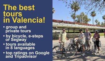 Rent bike, electric bike, electric scooter in Valencia! Organizing the best bike and e-scooter tours in Valencia!