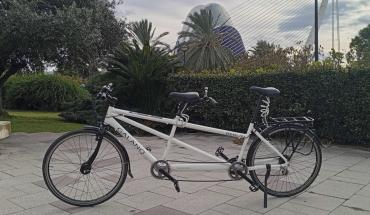 Location de vélos de différents types.