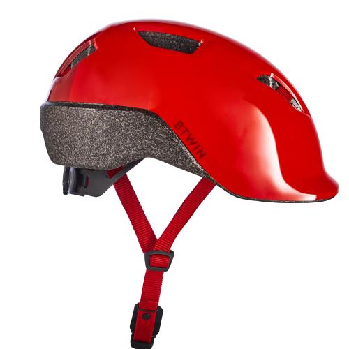 De foto`s van fiets- en scooterhelm verhuur